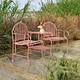 weatherproof outdoor bench with storage